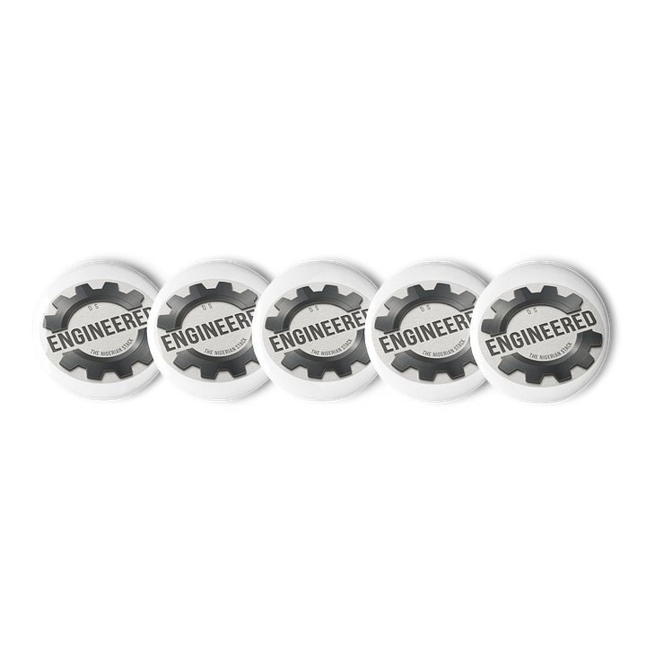 Nigerian Stack Gear Logo Pin Set product image (1)