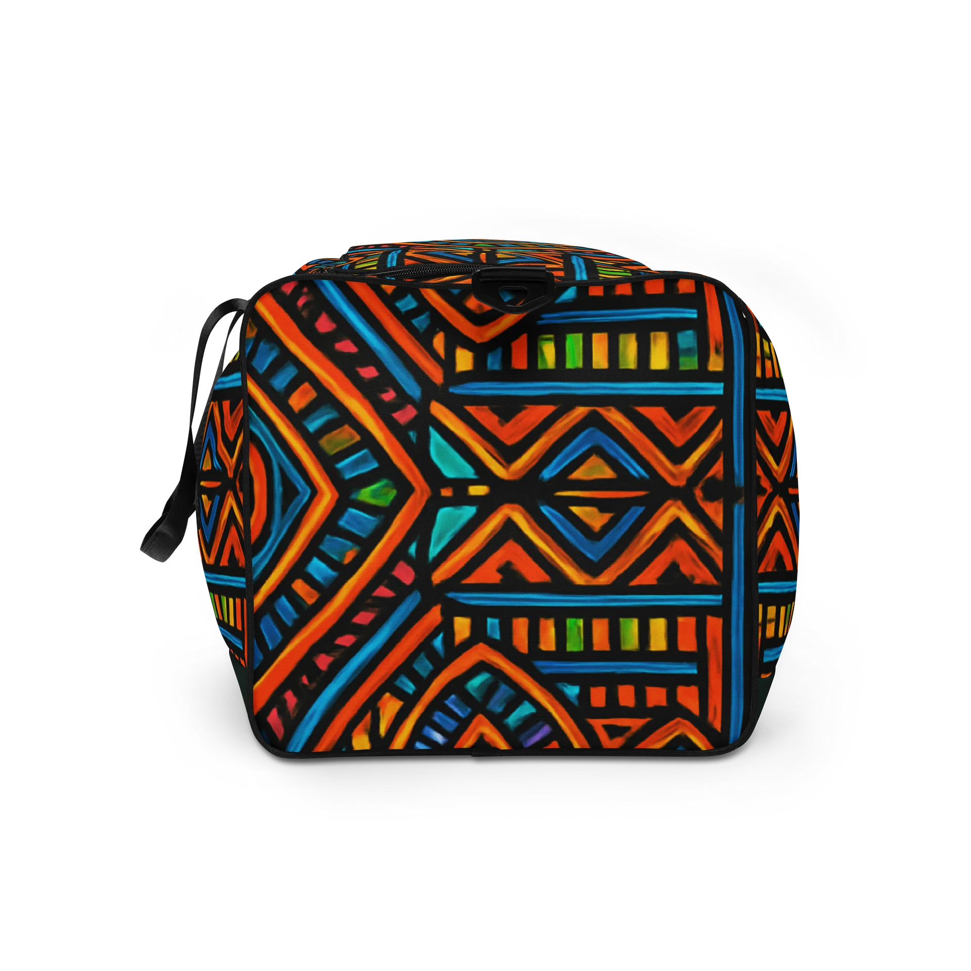 Vibrant Geometric Symphony Duffle Bag product image (9)