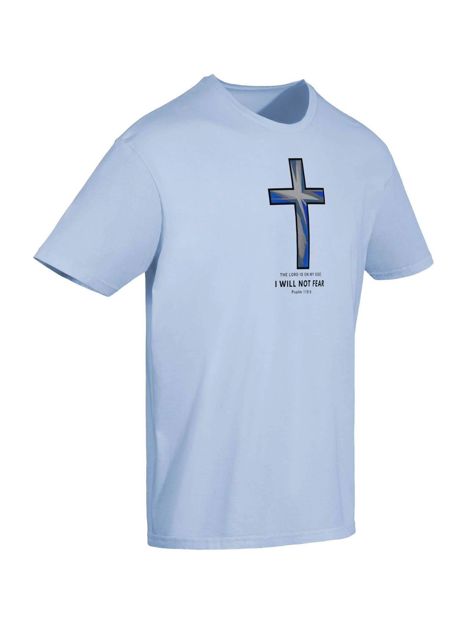 The Lord Is on My Side Scripture Psalm T-Shirt product image (9)