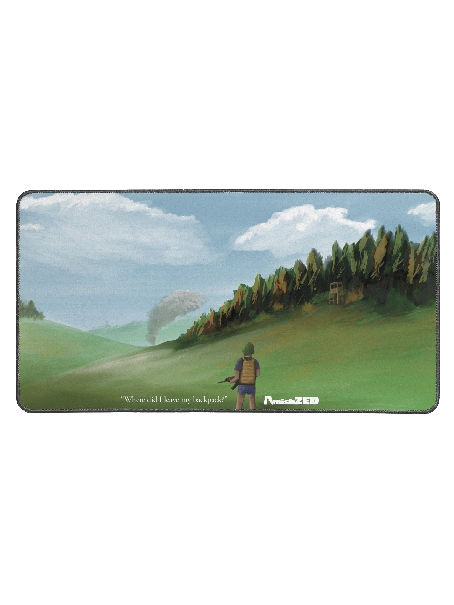 Lost Backpack Desk Mat product image (1)