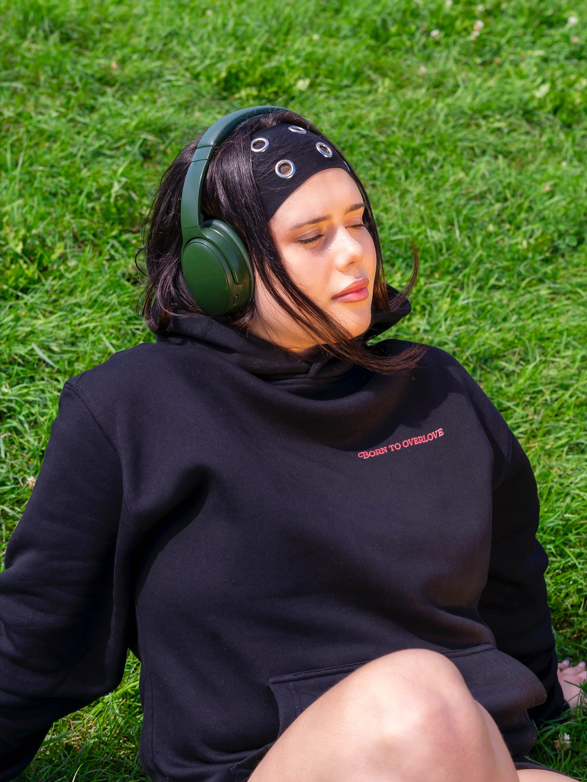 BORN TO OVERLOVE OVERSIZED HOODIE product image (1)