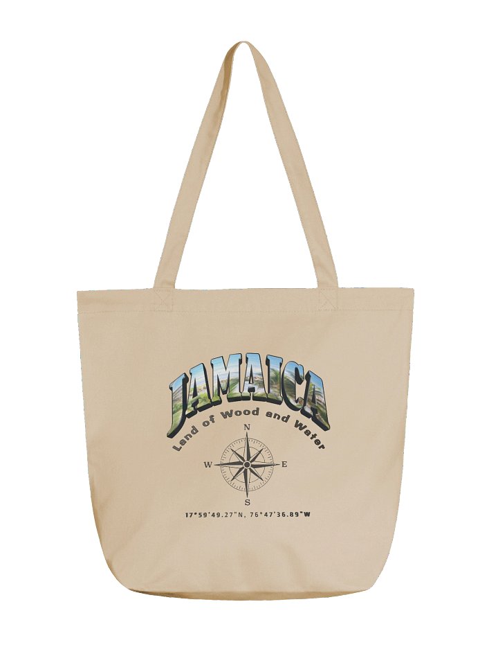 Compass - Jamaica - ALT | Eco-Friendly Tote Bag product image (1)