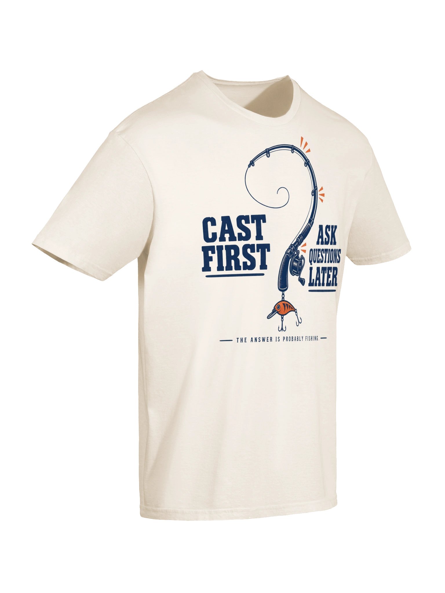 Cast First, Ask Questions Later T-Shirt product image (6)
