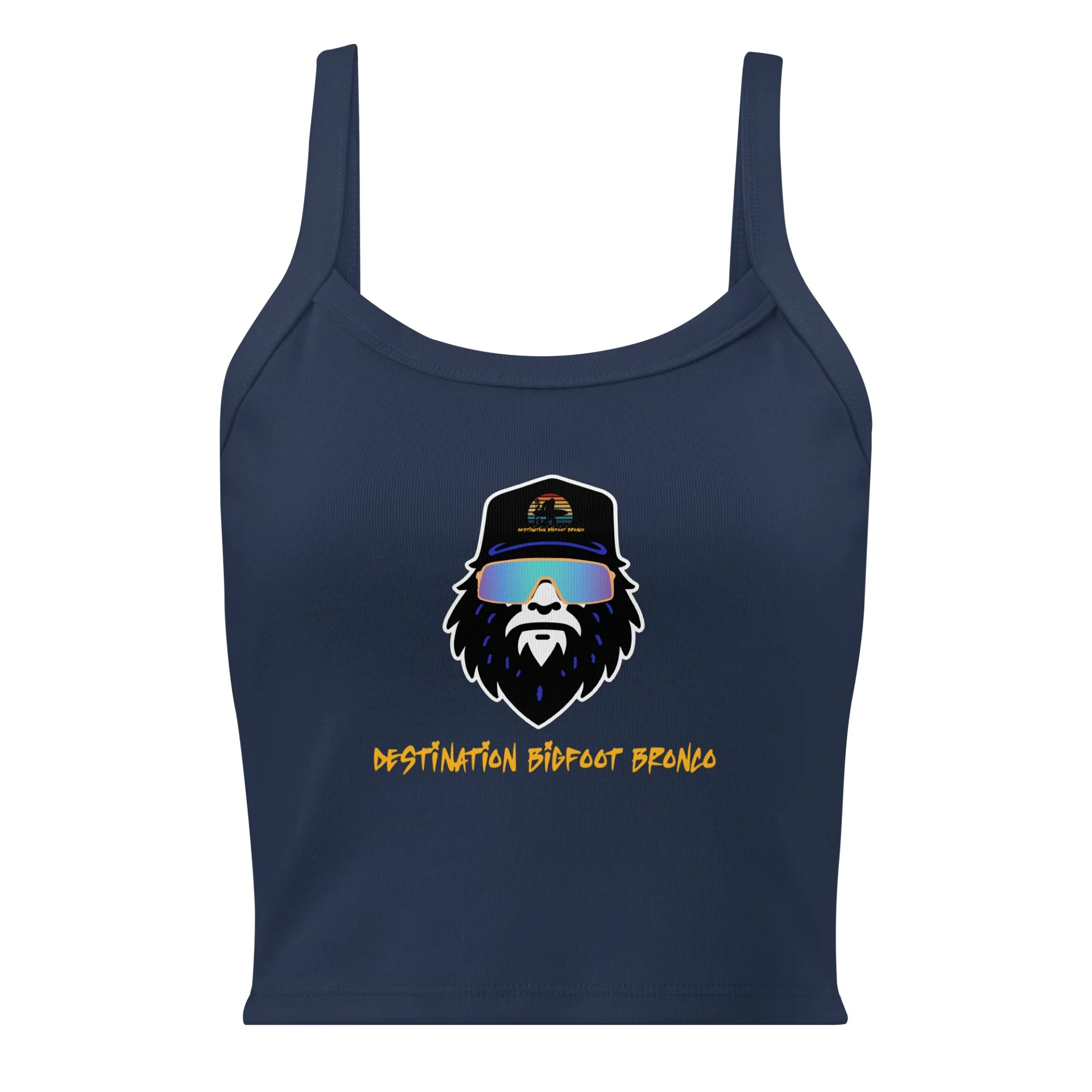 Destination Bigfoot Bronco Bigfoot Logo Women's Sunset Tank (Multiple Colors Available) product image (1)