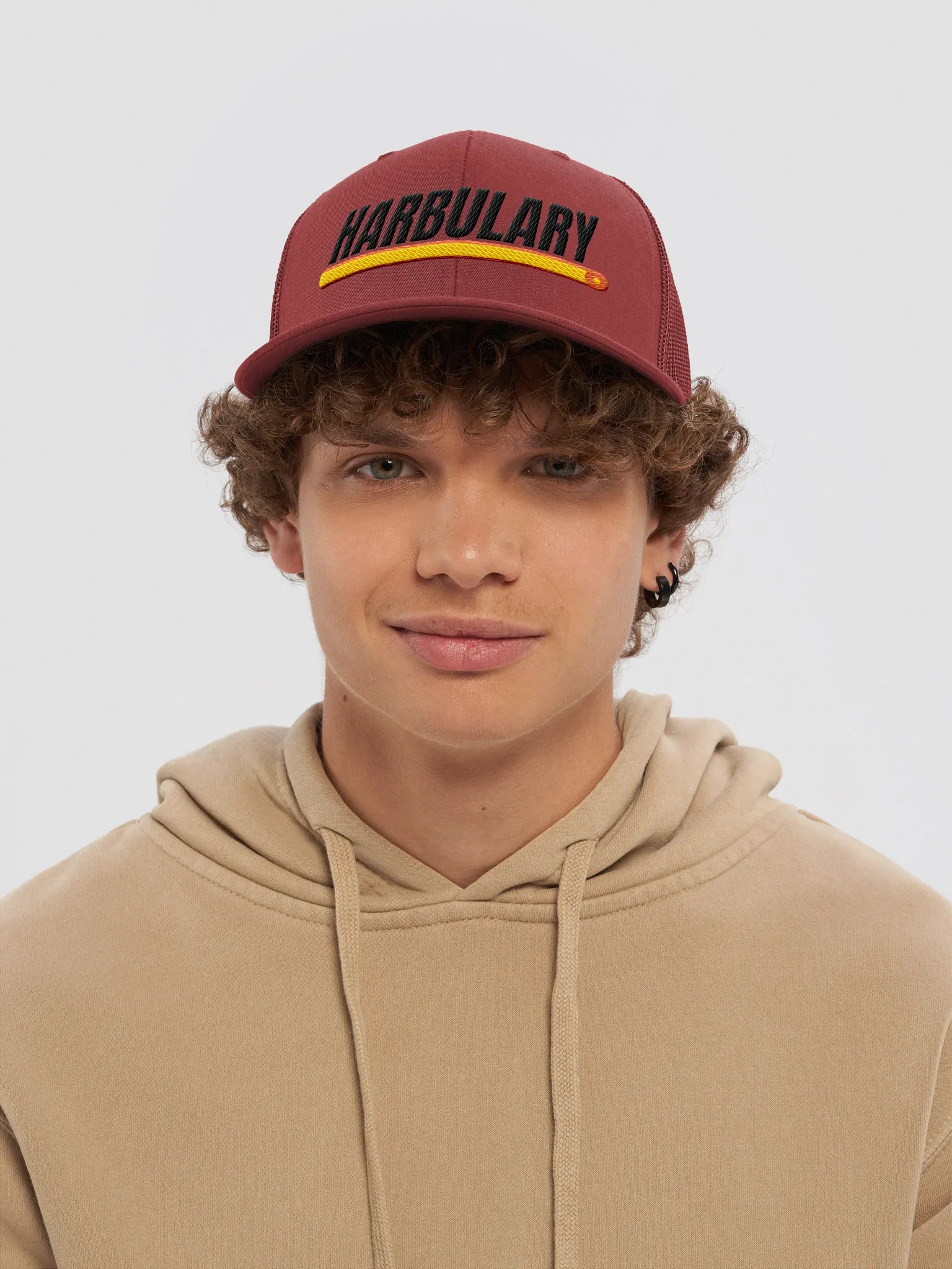 "Harbulary Battery" Logo Trucker Hat product image (5)