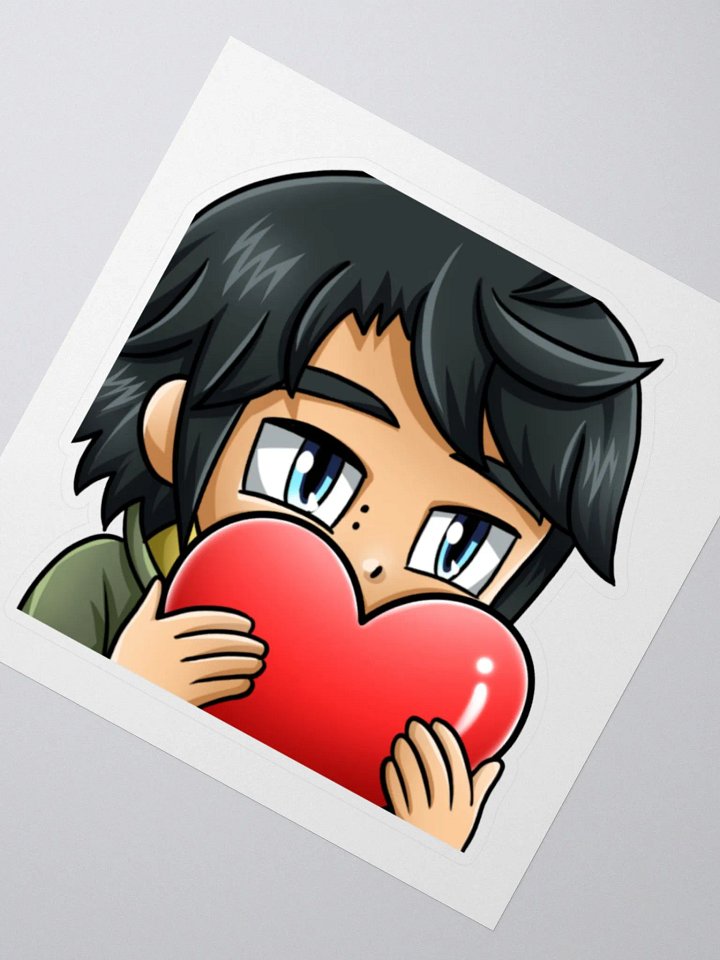Grizexia Love Emote Sticker product image (2)
