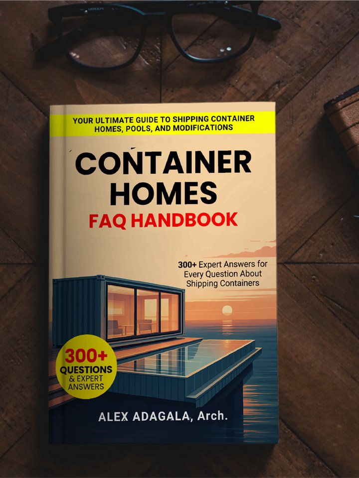 CONTAINER HOMES FAQ HANDBOOK | Expert Answers for Every Question About Shipping Containers product image (2)