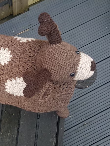 Woodland Deer Crochet Baby Blanket Pattern - 3in1 Toy PDF Pattern - Crafting Happiness product image (7)