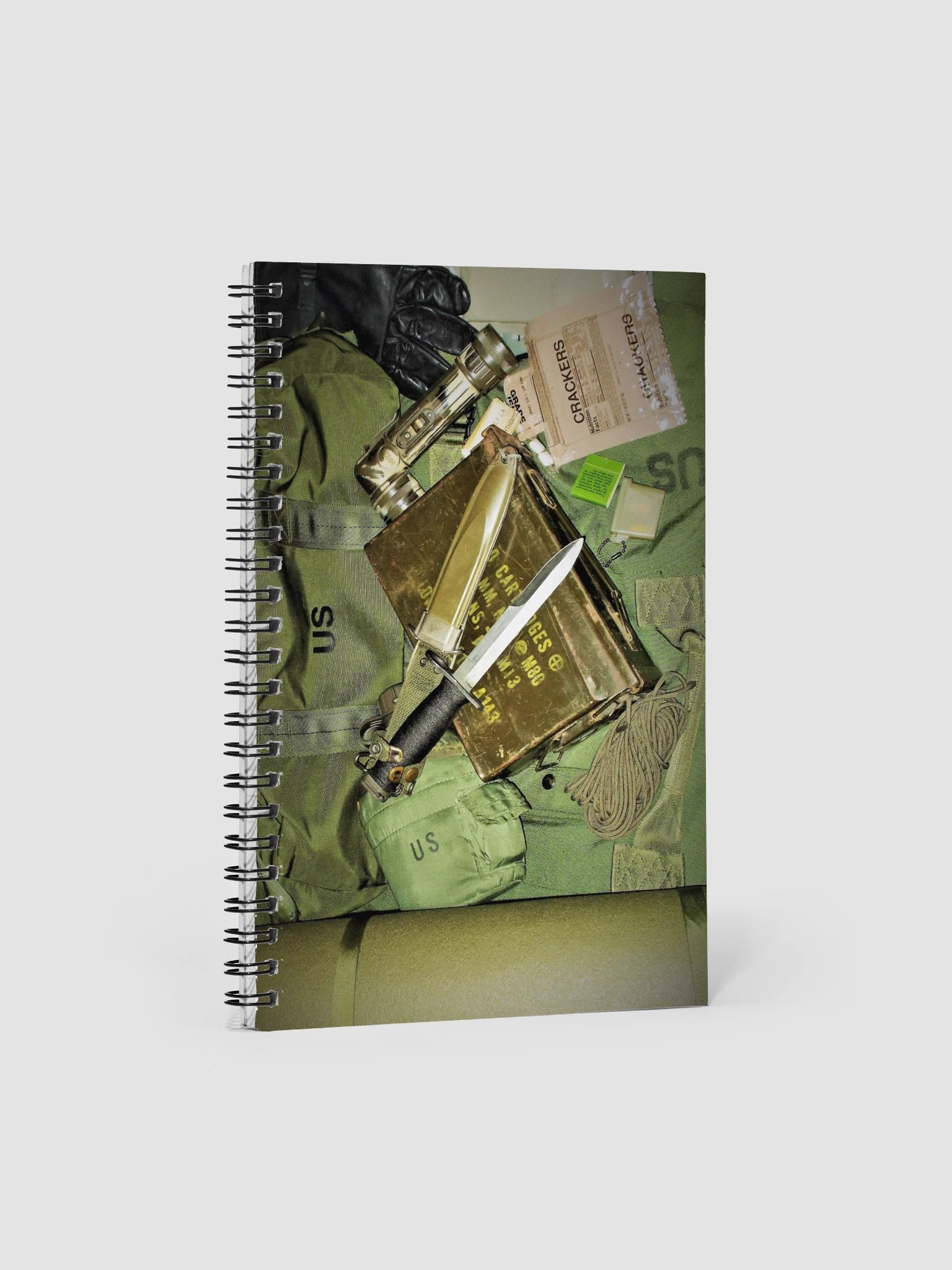 "CIF" Camouflage Chronicles Spiral Notebook product image (4)
