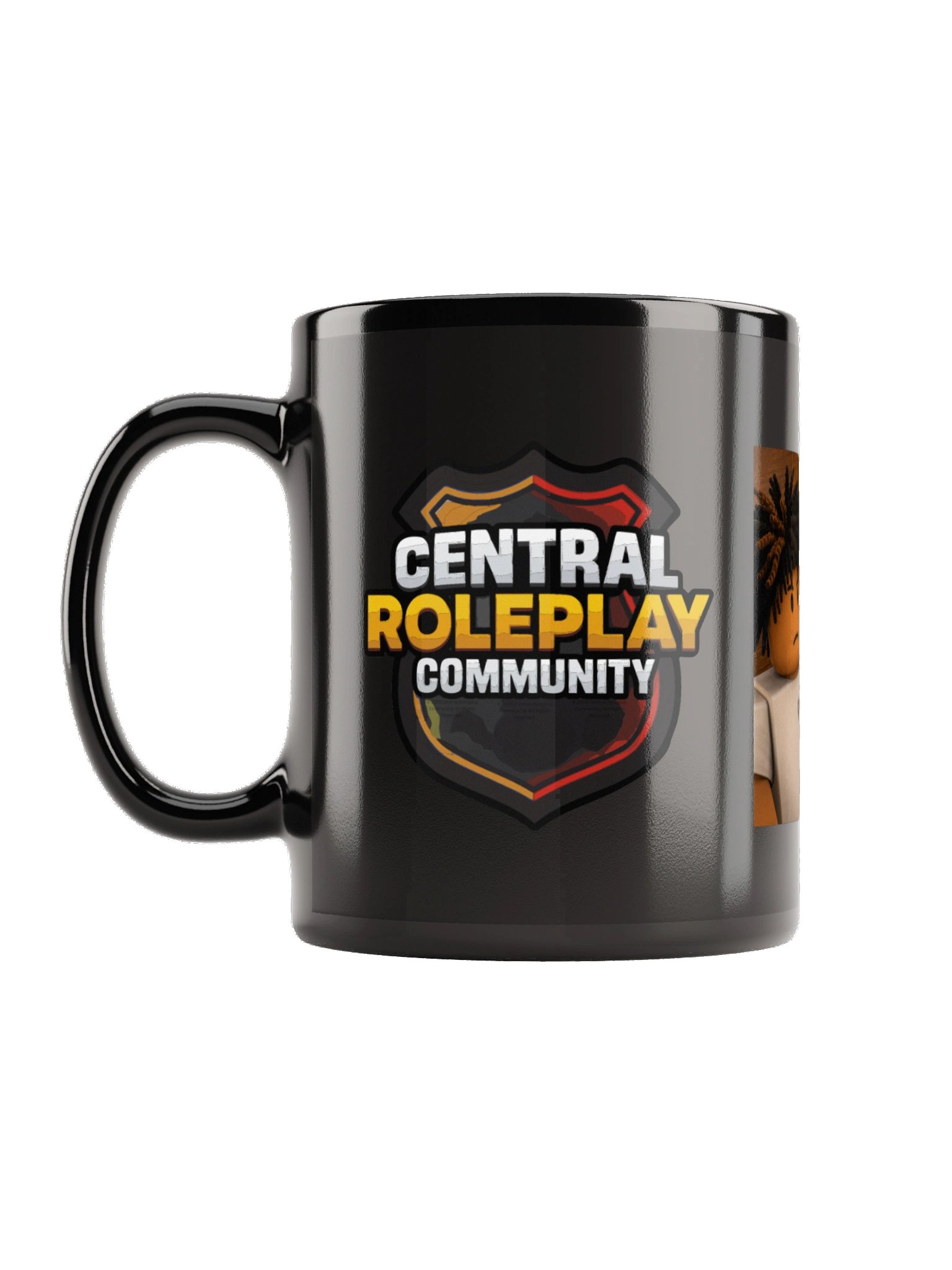Central Roleplay Community Black Glossy Mug product image (1)
