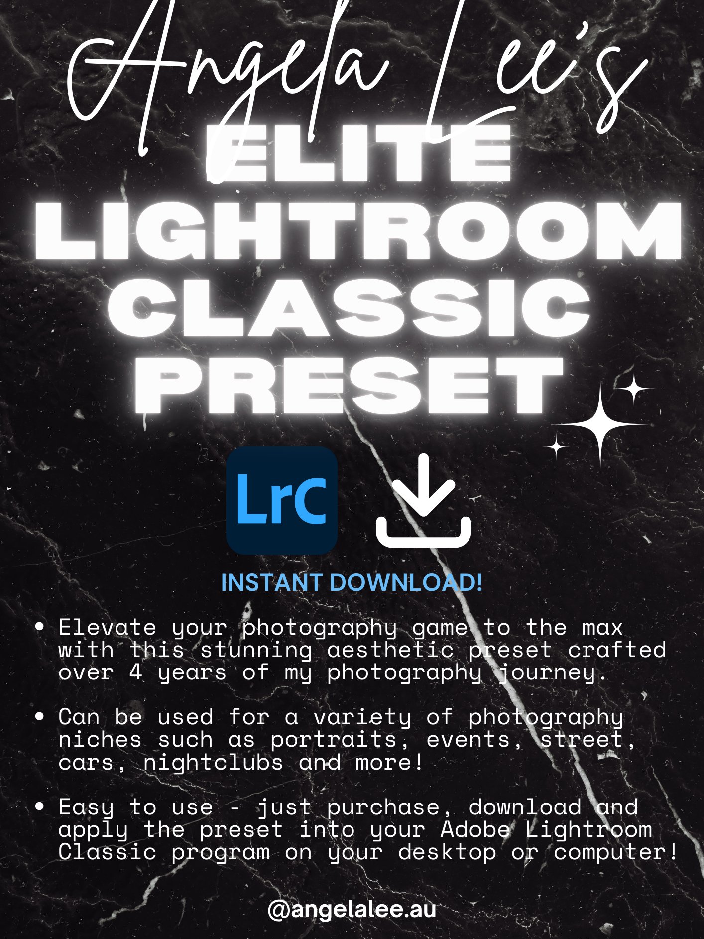 Angela Lee's Elite Lightroom Preset! product image (1)
