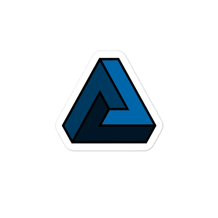 Blue Logo Vinyl Decal product image (1)