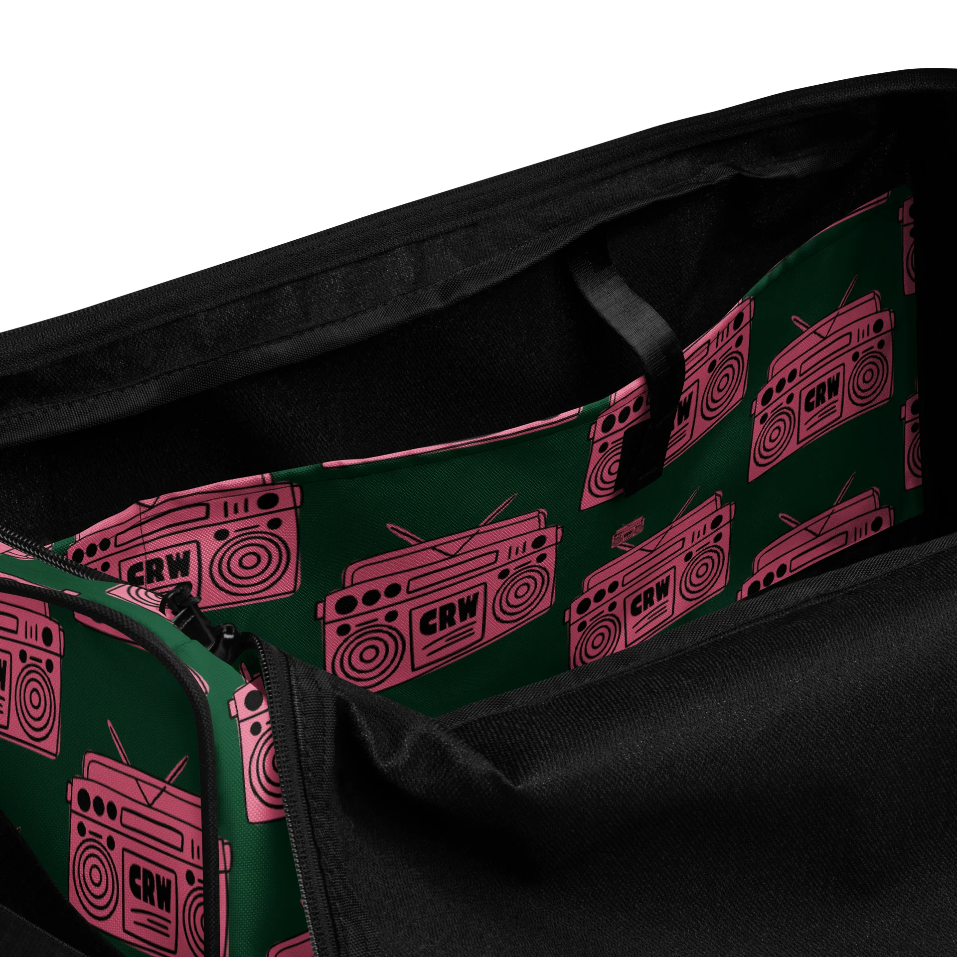 CRW Boombox Pink Logo Duffle Bag product image (6)
