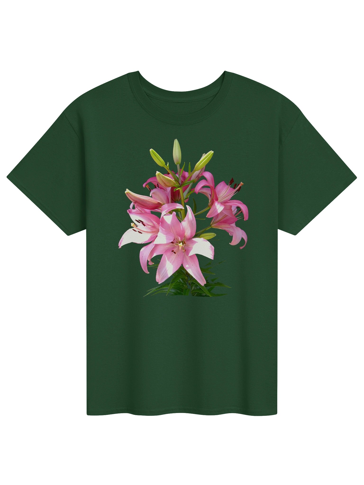 Pink Lilies Fundraiser Shirt product image (1)