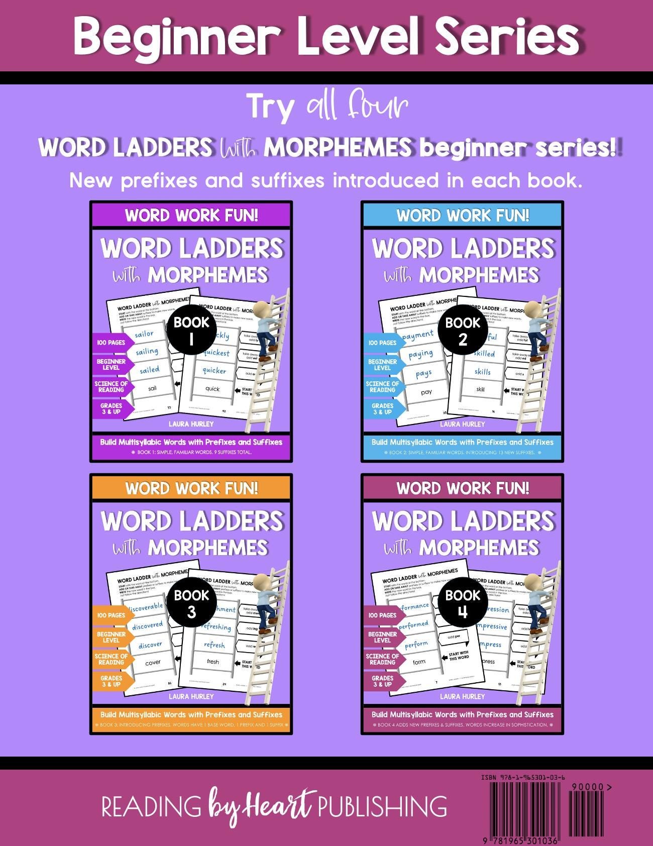 Word Ladders With Morphemes # 4 - Beginner Level D product image (4)
