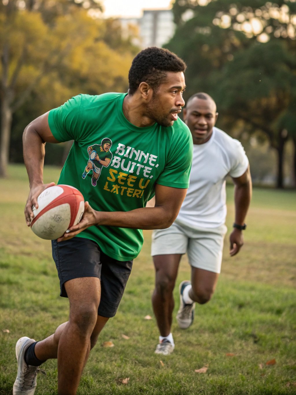 Binne, Buite, See u later! rugby t-shirt product image (4)