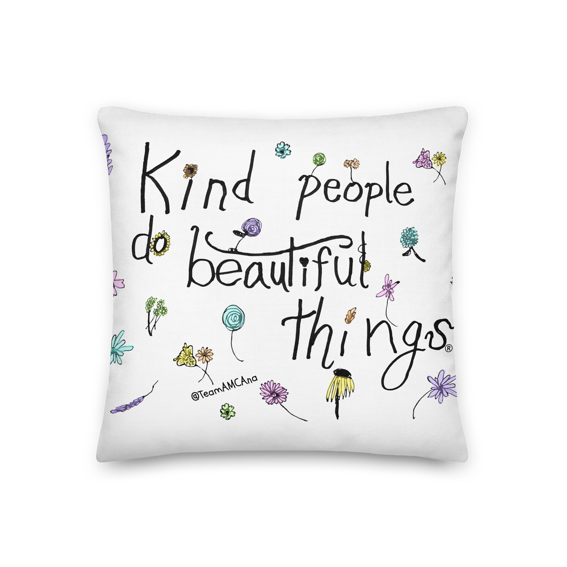 Ana's Wildflowers THROW PILLOW product image (2)