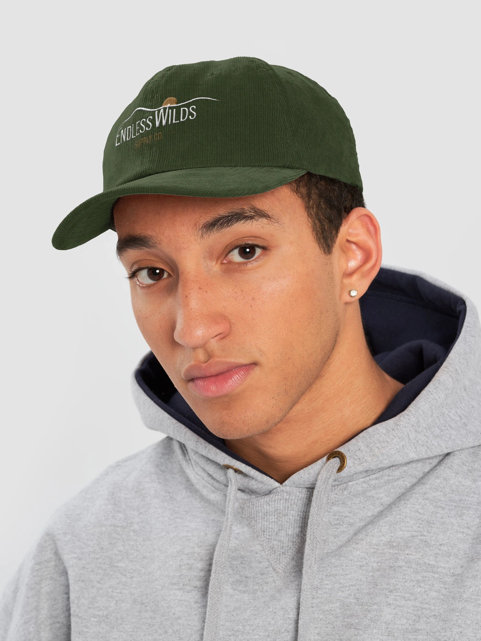 Endless Wilds Embroidered Corduroy Hat product image (5)