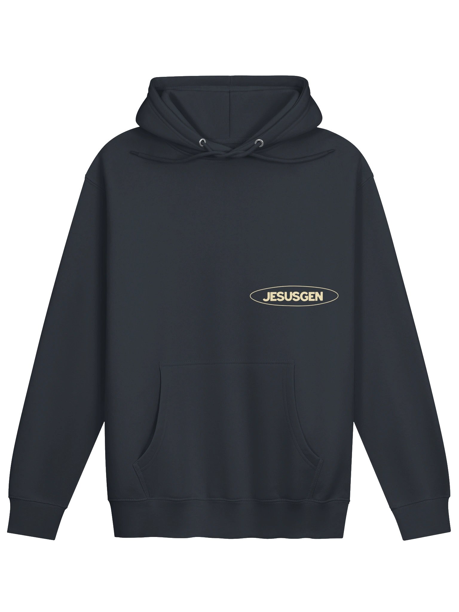 jesus saved my soul hoodie - navy + yellow product image (1)