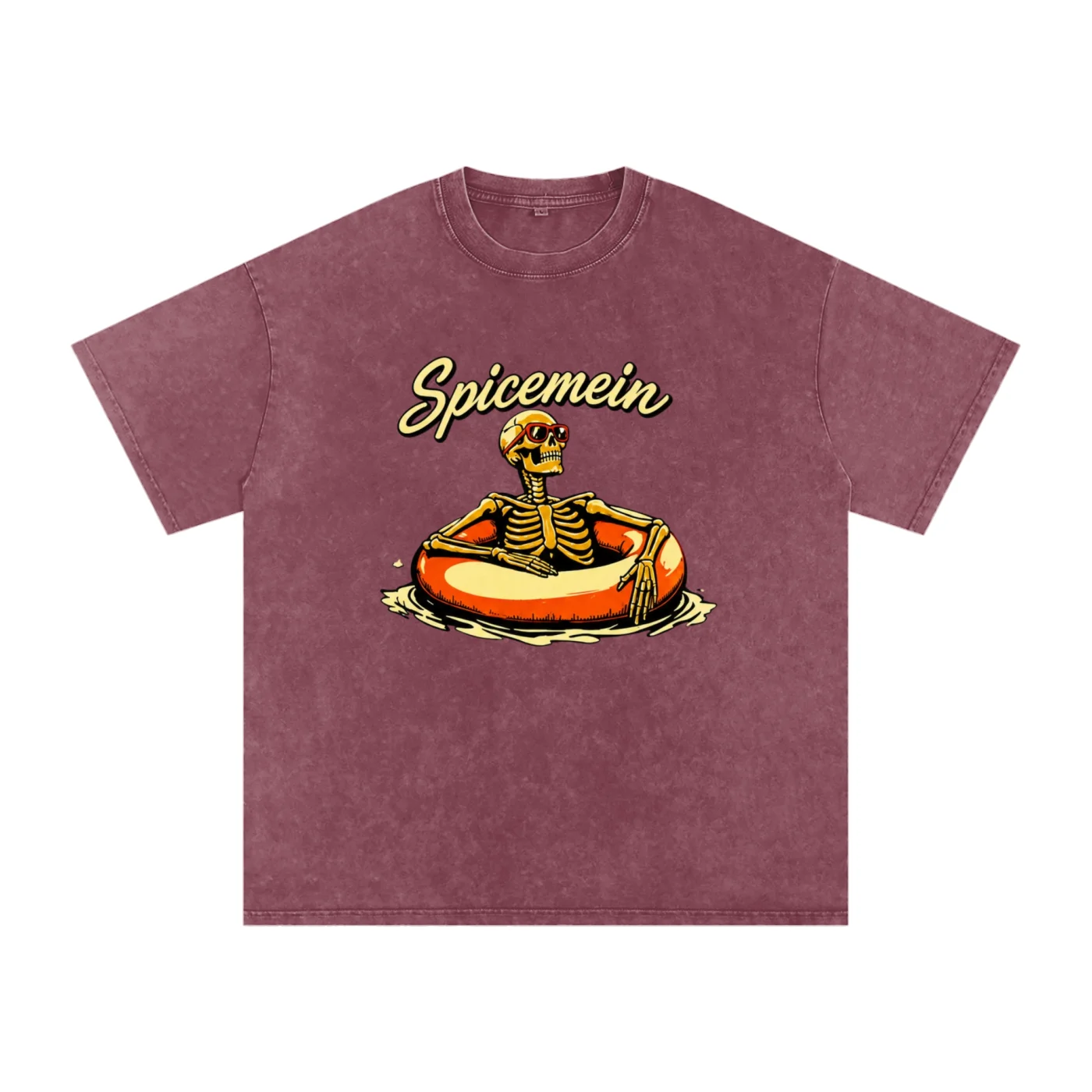 PARADISE Snow Washed Oversized Cotton T-Shirt product image (7)