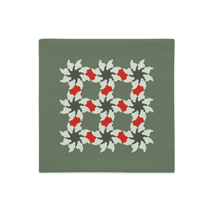 Where Iran Blooms Cushion Cover — Sage product image (2)