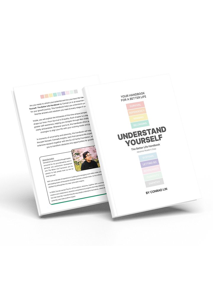 Understand Yourself: The Better Life Handbook (Advance Reader's Copy) product image (2)