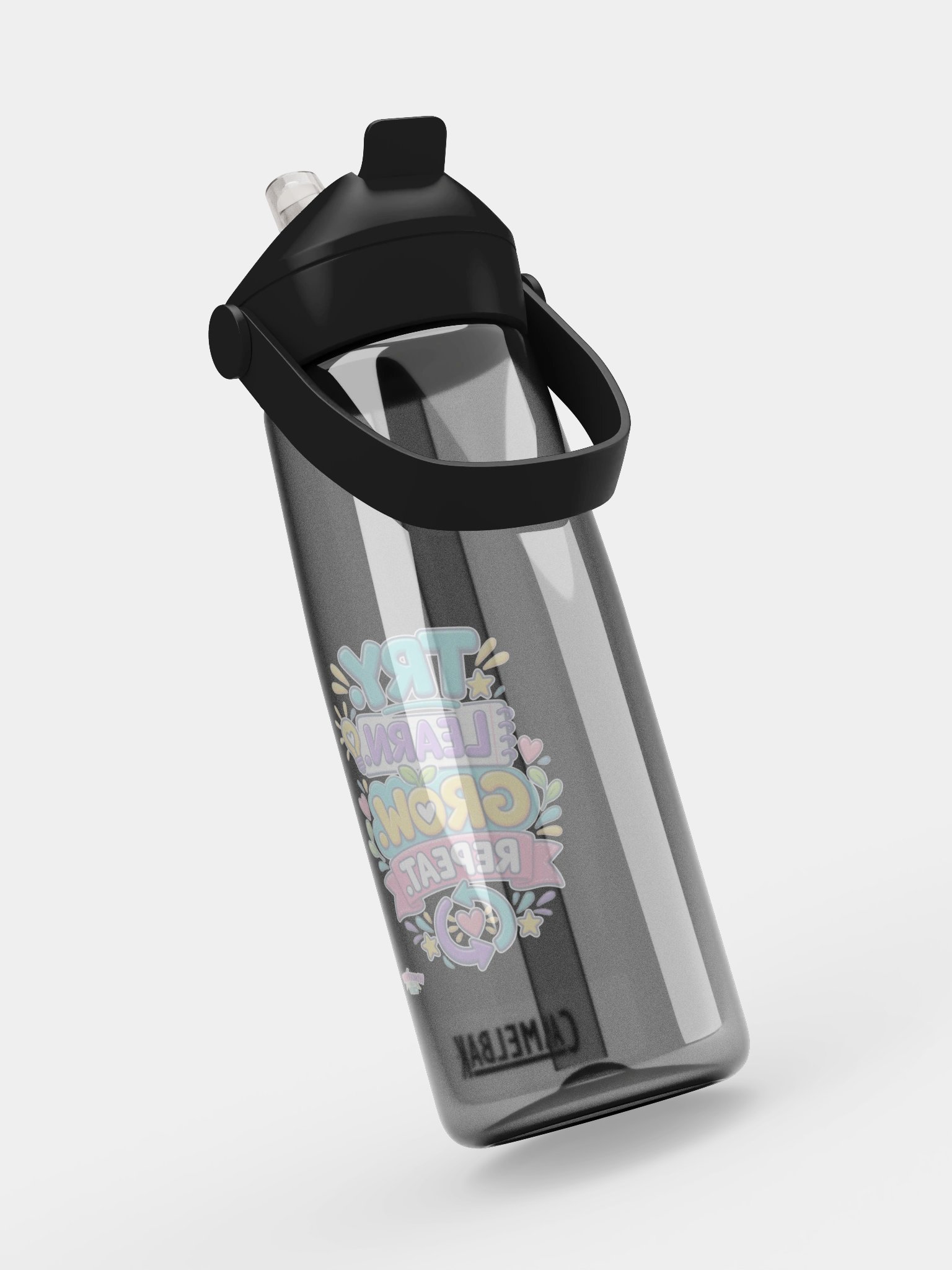 CamelBak Thrive® Flip Straw Inspirational Water Bottle - Try. Learn. Grow. Repeat product image (7)