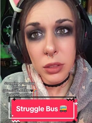 It’s #dbd Cutie Collab night with @BiracialBarbieTTV🖤🌈 over on the purple app! Watch her cook and me giggle! #dbdsurvivors #collab #wlw #strugglebus 