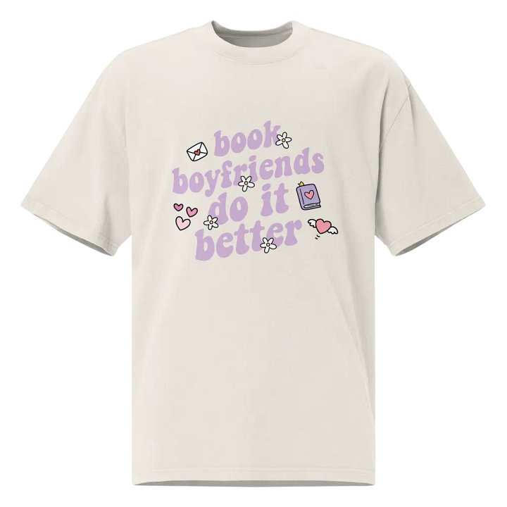 Book Boyfriend Faded T-Shirt product image (1)