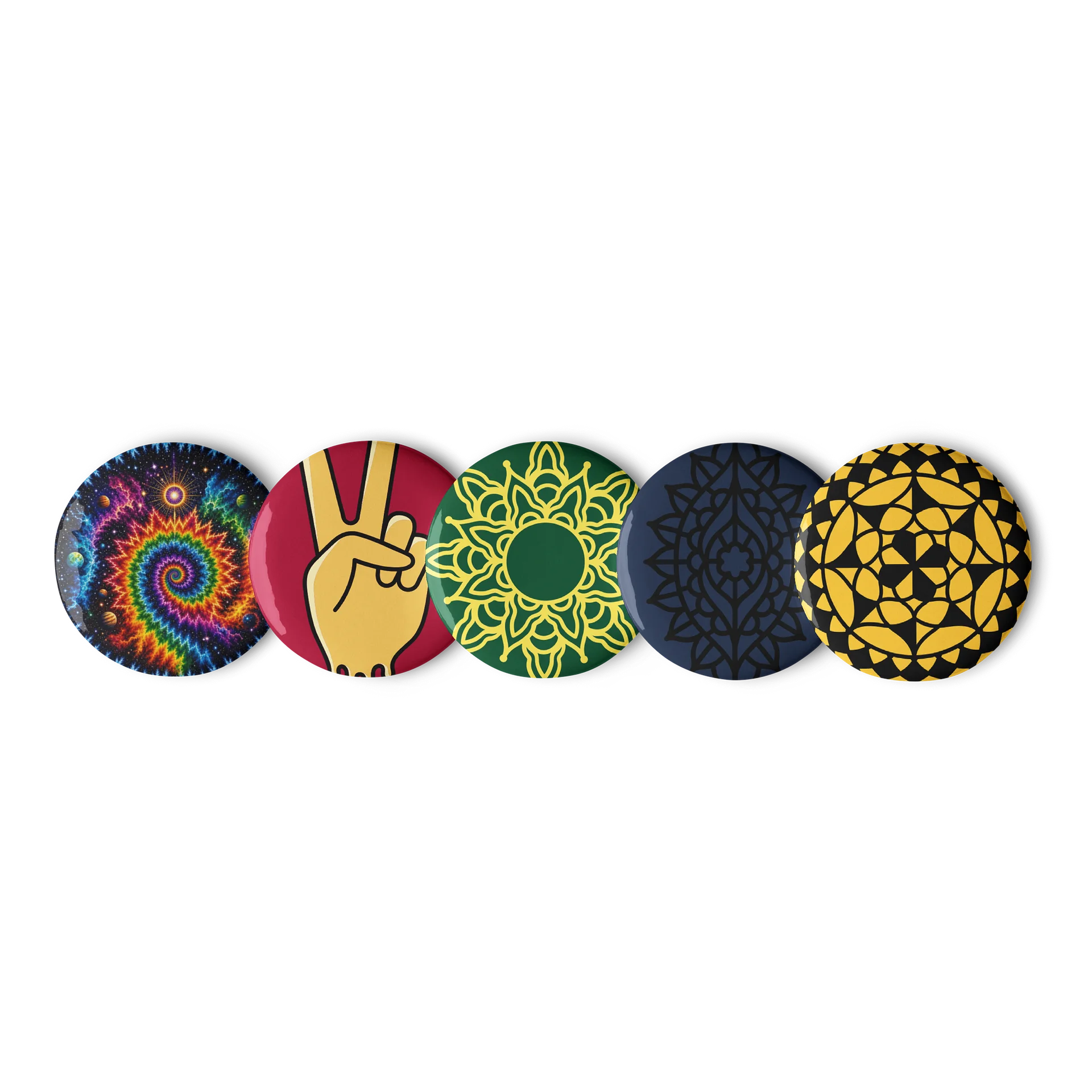 Hippie buttons product image (1)