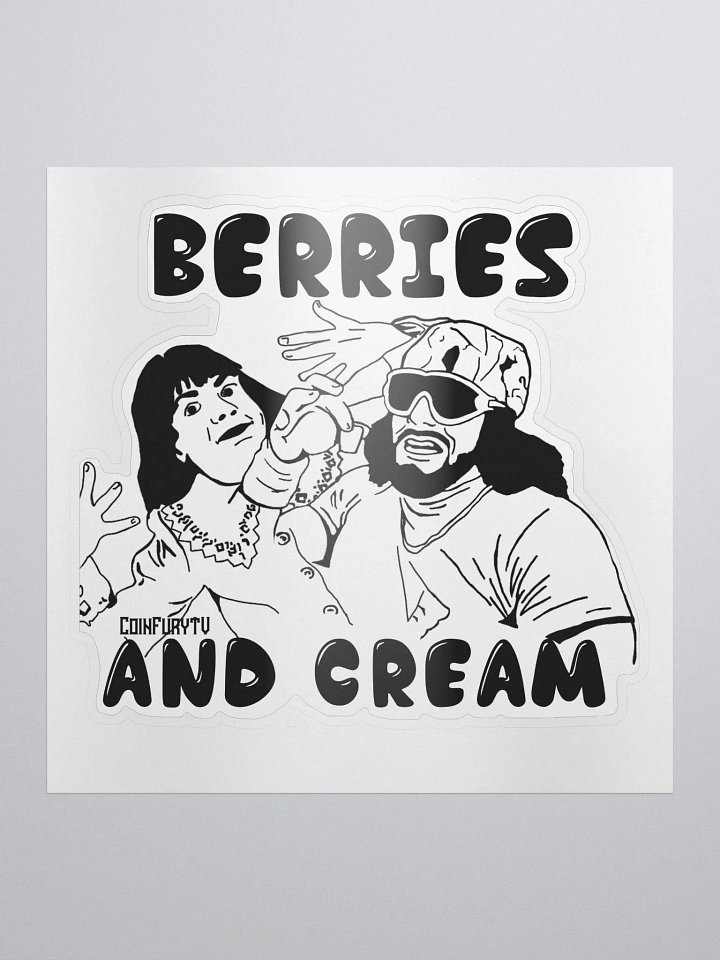 Berries and The Cream - Sticker product image (1)