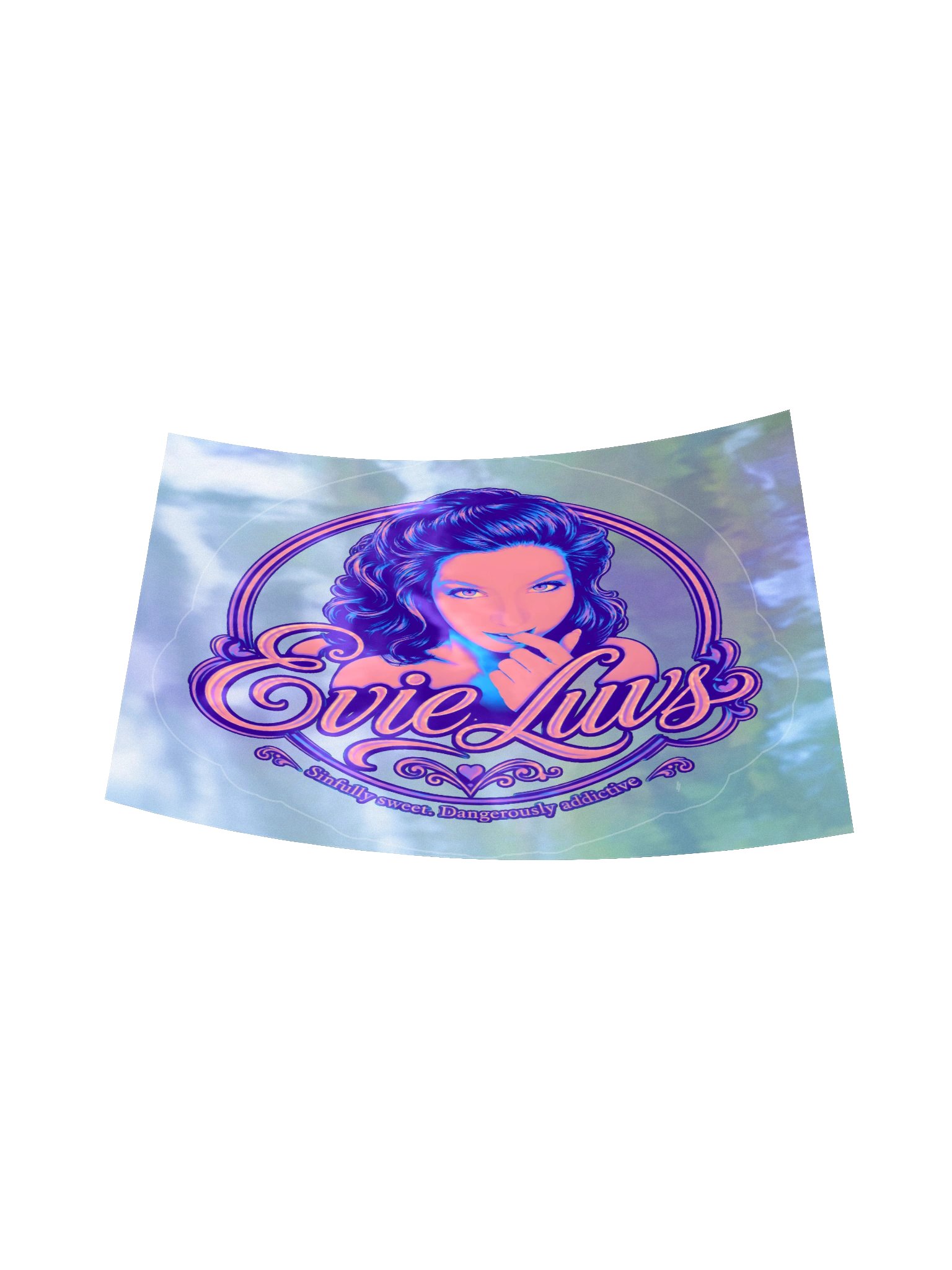 Sinfully Sweet Neon Kiss-Cut Holographic Sticker Sheet product image (16)