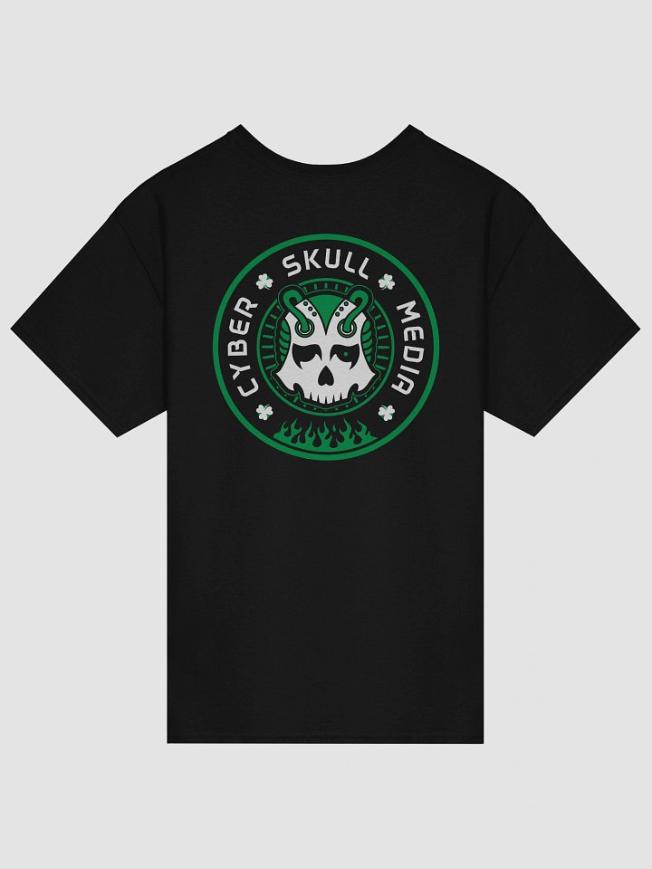 Cyber Skull St. Patty's 2026 Logo Tee v2 (Basic) product image (2)
