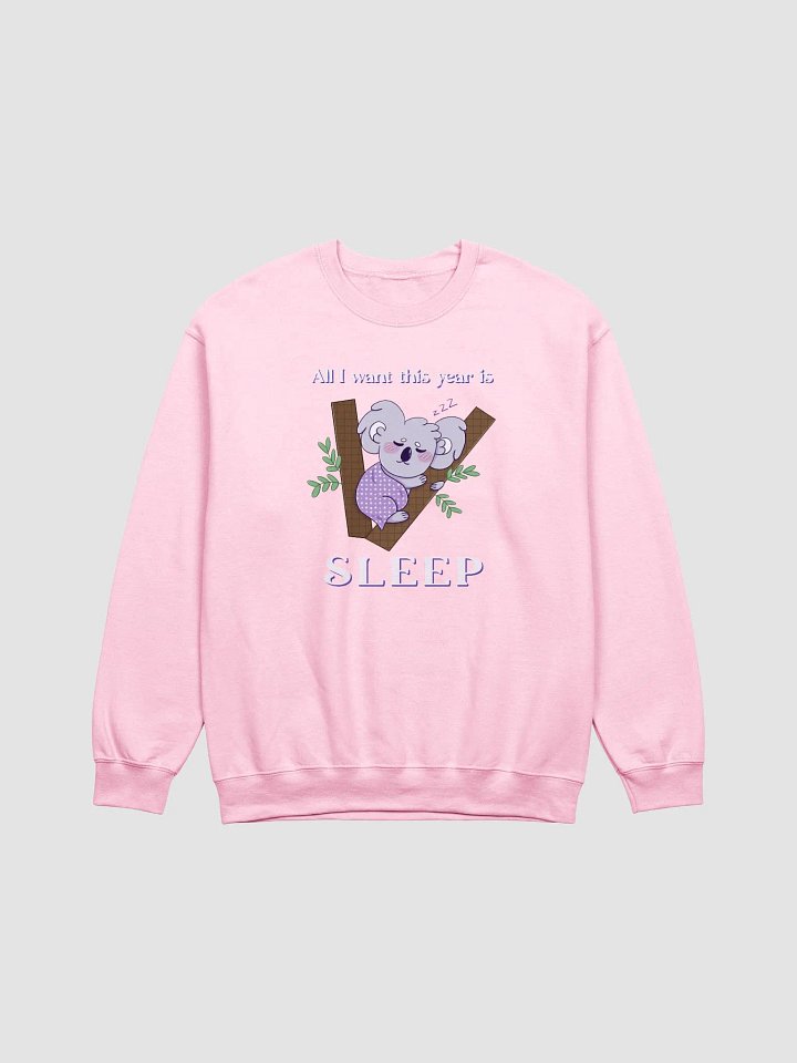 I Want Sleep Unisex Crewneck product image (2)