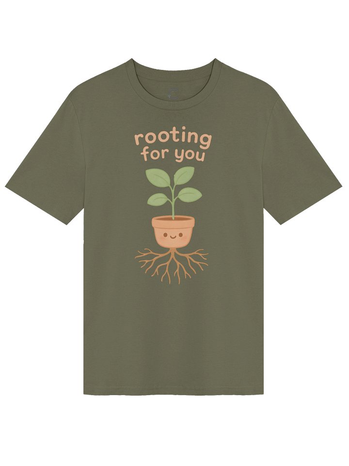 Good Clean Fun: "Rooting For You" Organic T-Shirt product image (2)
