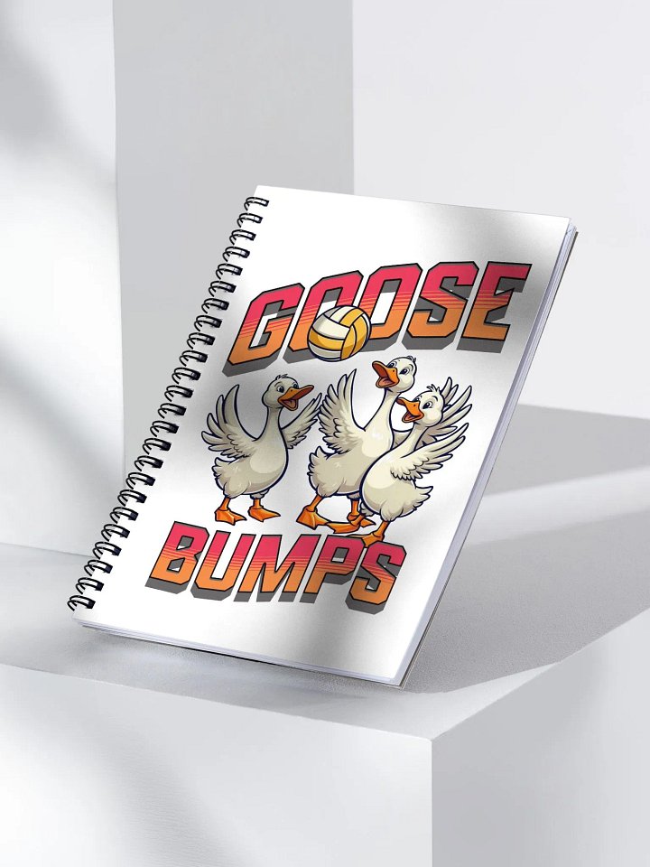 Goose Bumps Volleyball Notebook product image (2)