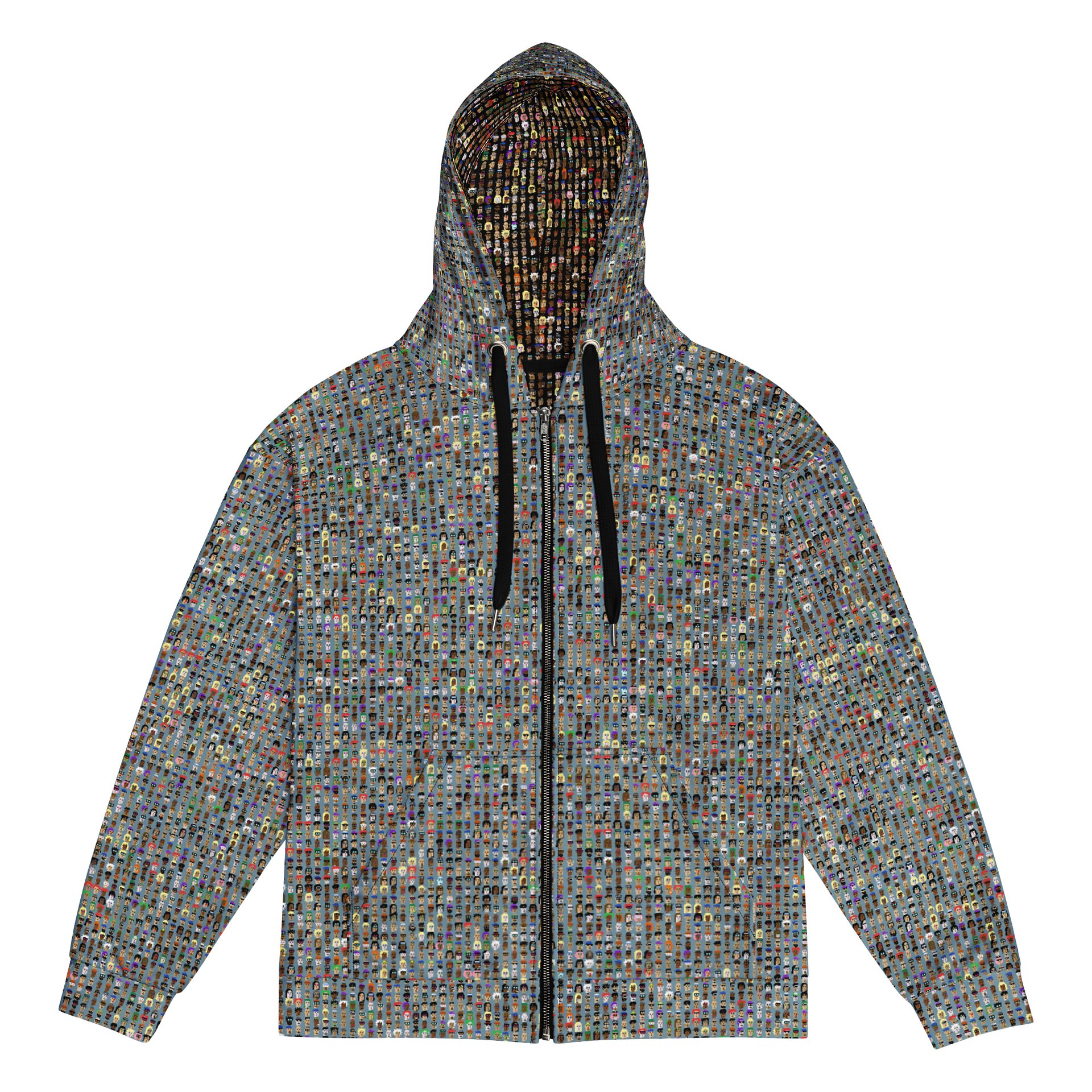 ittybits blue zip hoodie product image (1)