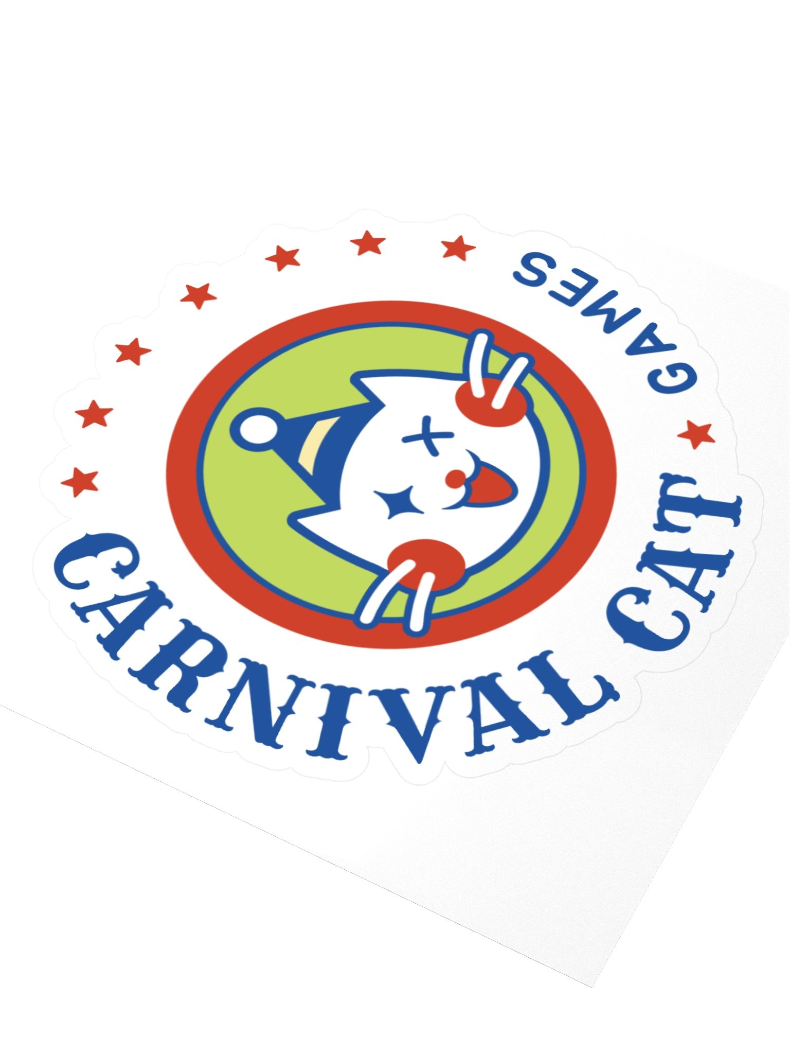 Carnival Cat Sticker product image (3)