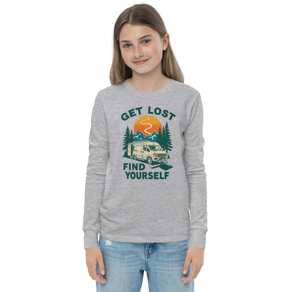 Wanderlust Adventure Kid's Long Sleeve Tee product image (4)