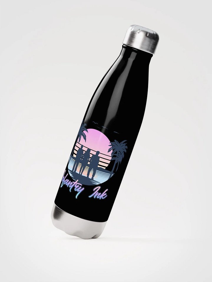 Tropical Silhouette Stainless Steel Water Bottle product image (2)