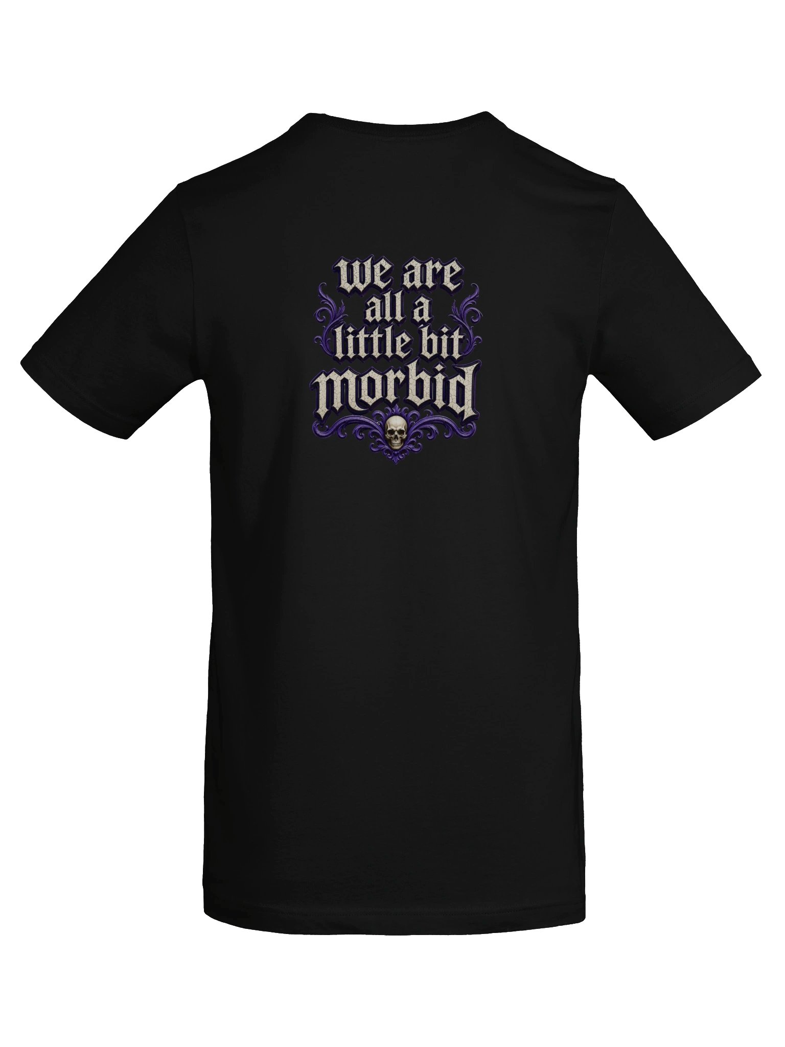 ''We're All A Little Bit Morbid'' Unisex Supersoft T-Shirt product image (10)