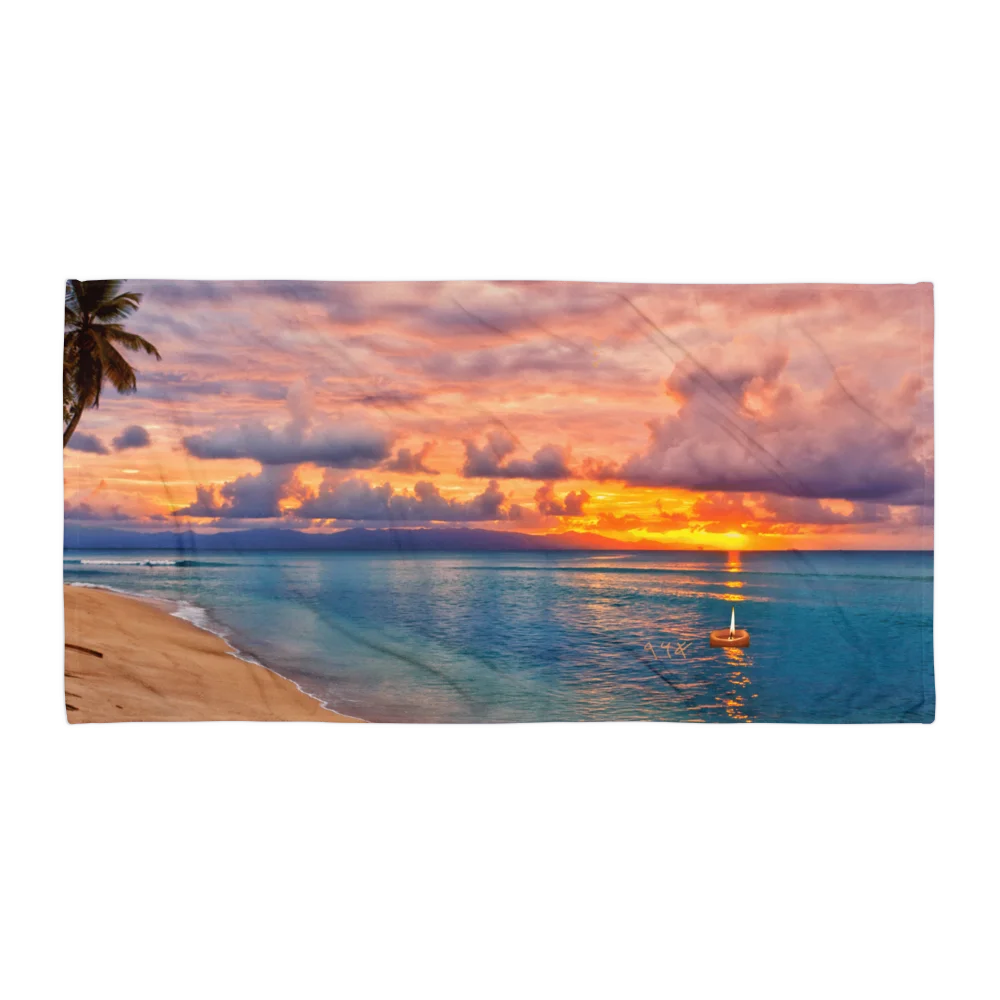 Sunset Beach Towel product image (1)