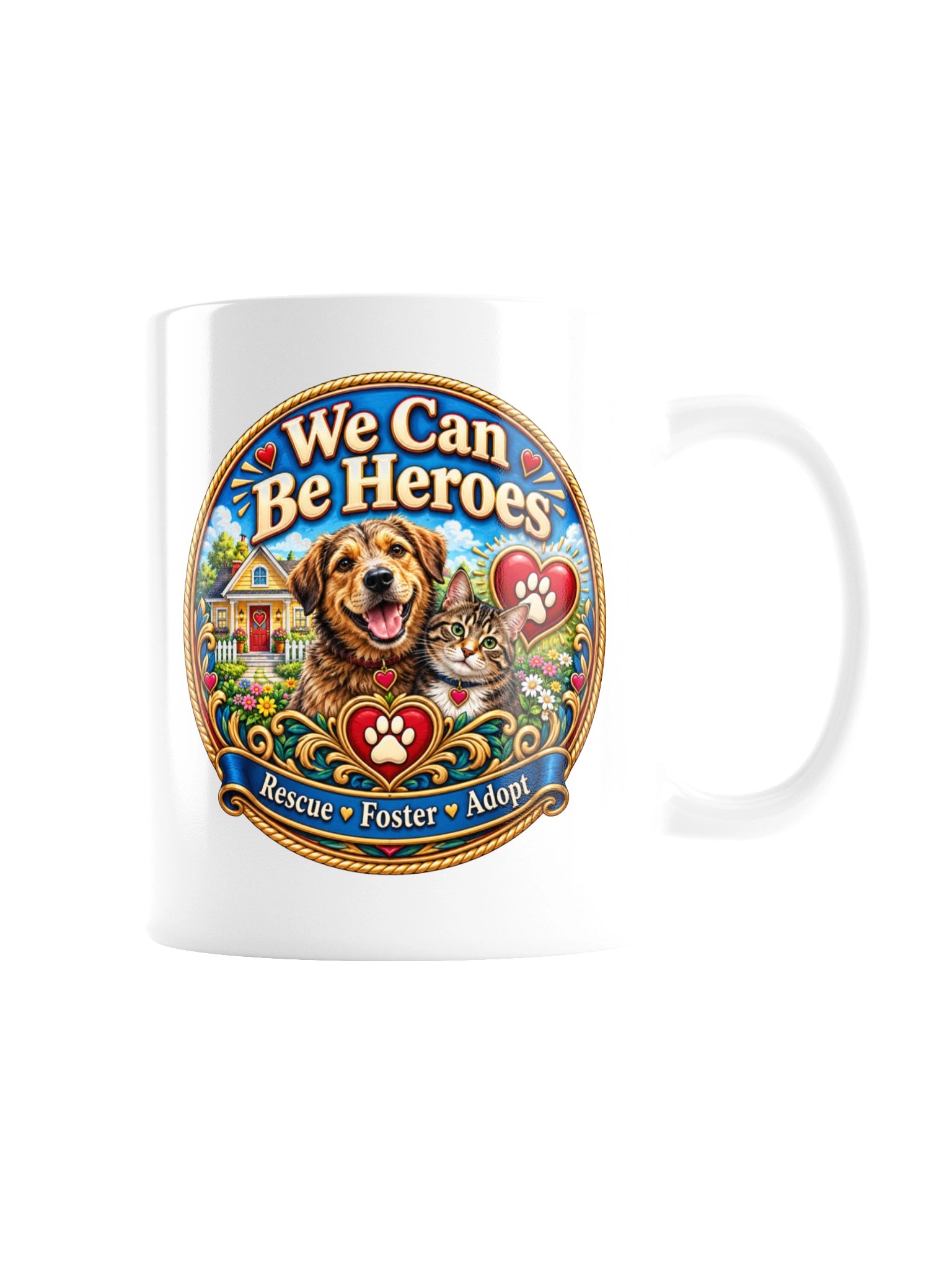 We Can Be Heroes Pet Rescue Mug product image (2)