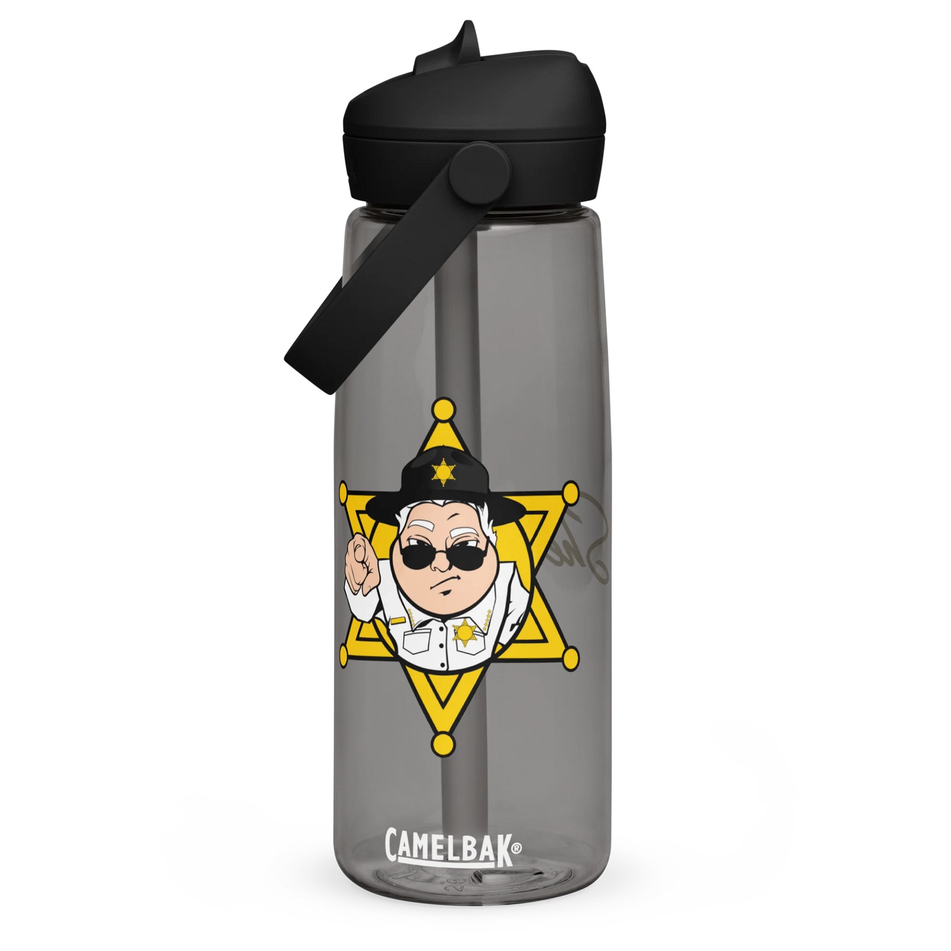 Sheriff Name And Logo Thrive® Flip Straw Water Bottle by CamelBak product image (1)