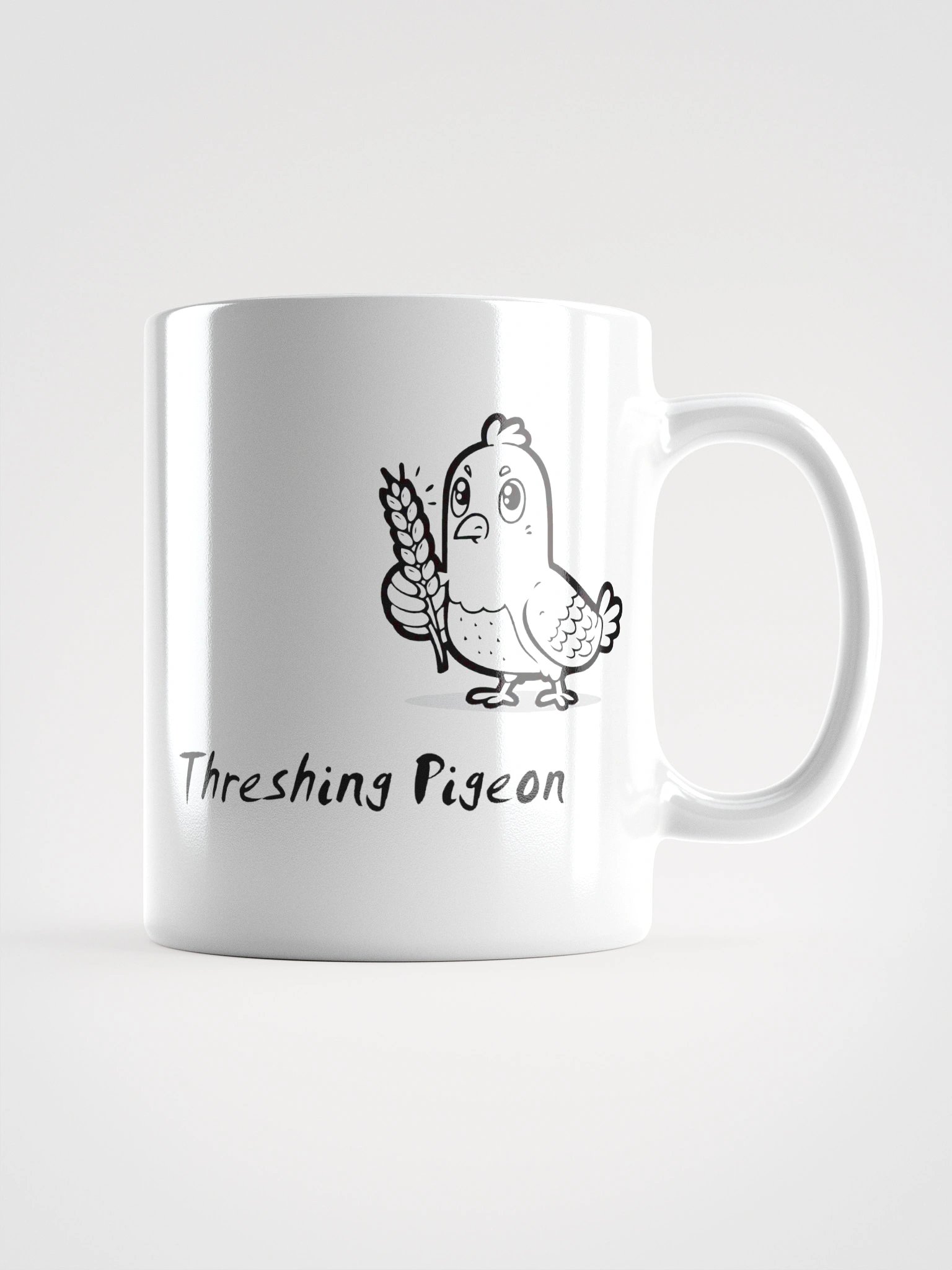 Threshing Pigeon mug. Democracy. Curated. product image (1)