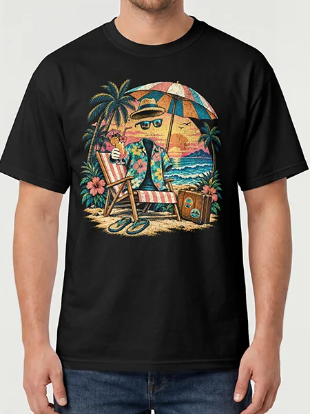 Invisible Vacation — Monster Off Duty Tee product image (3)