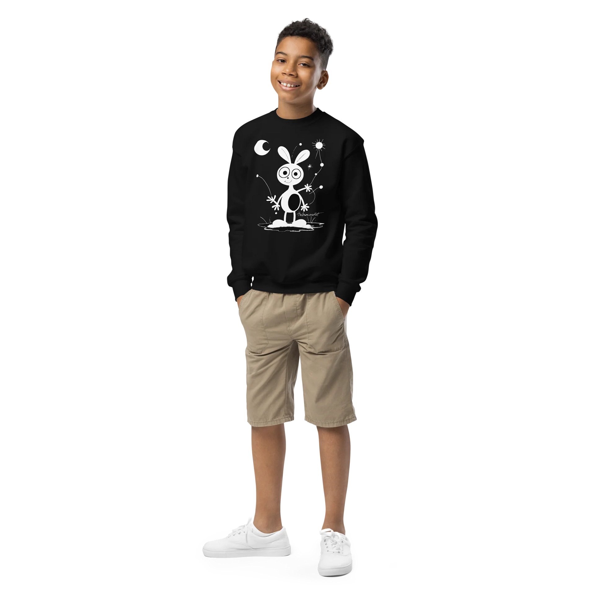 Gildan Youth Crew Neck Sweatshirt product image (1)