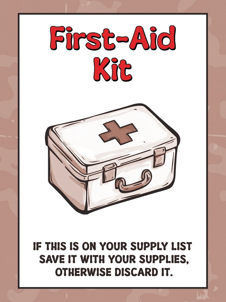 Bug Out! The Card Game If SHTF. product image (4)