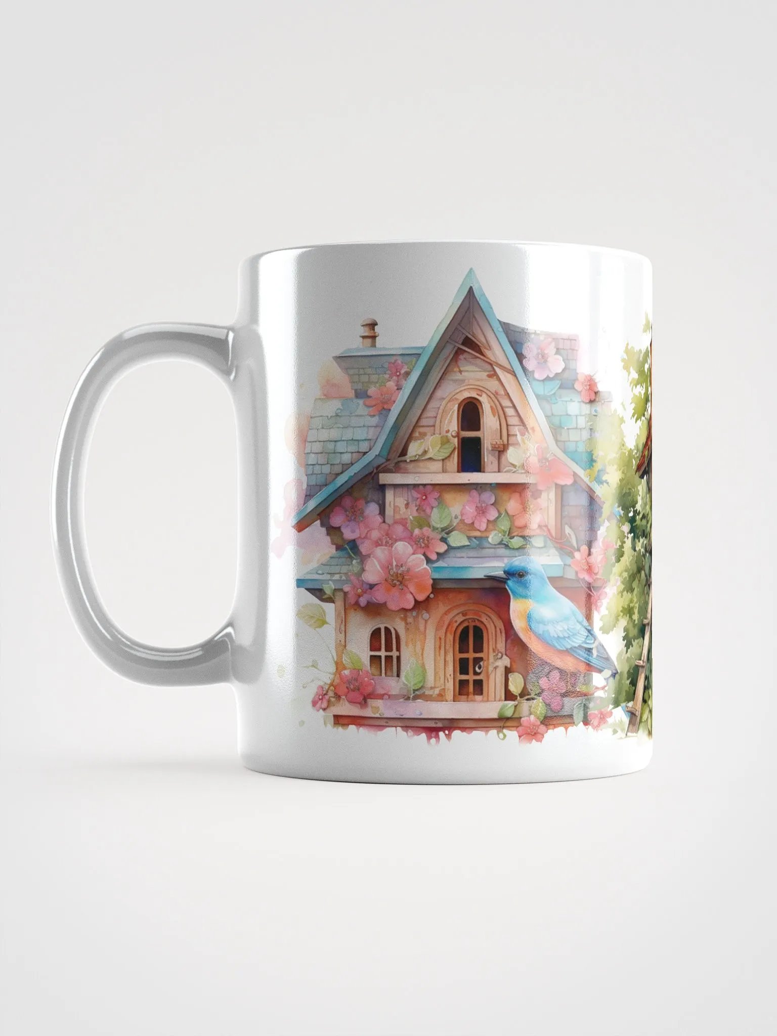Whimsical Birdhouse Mug product image (6)