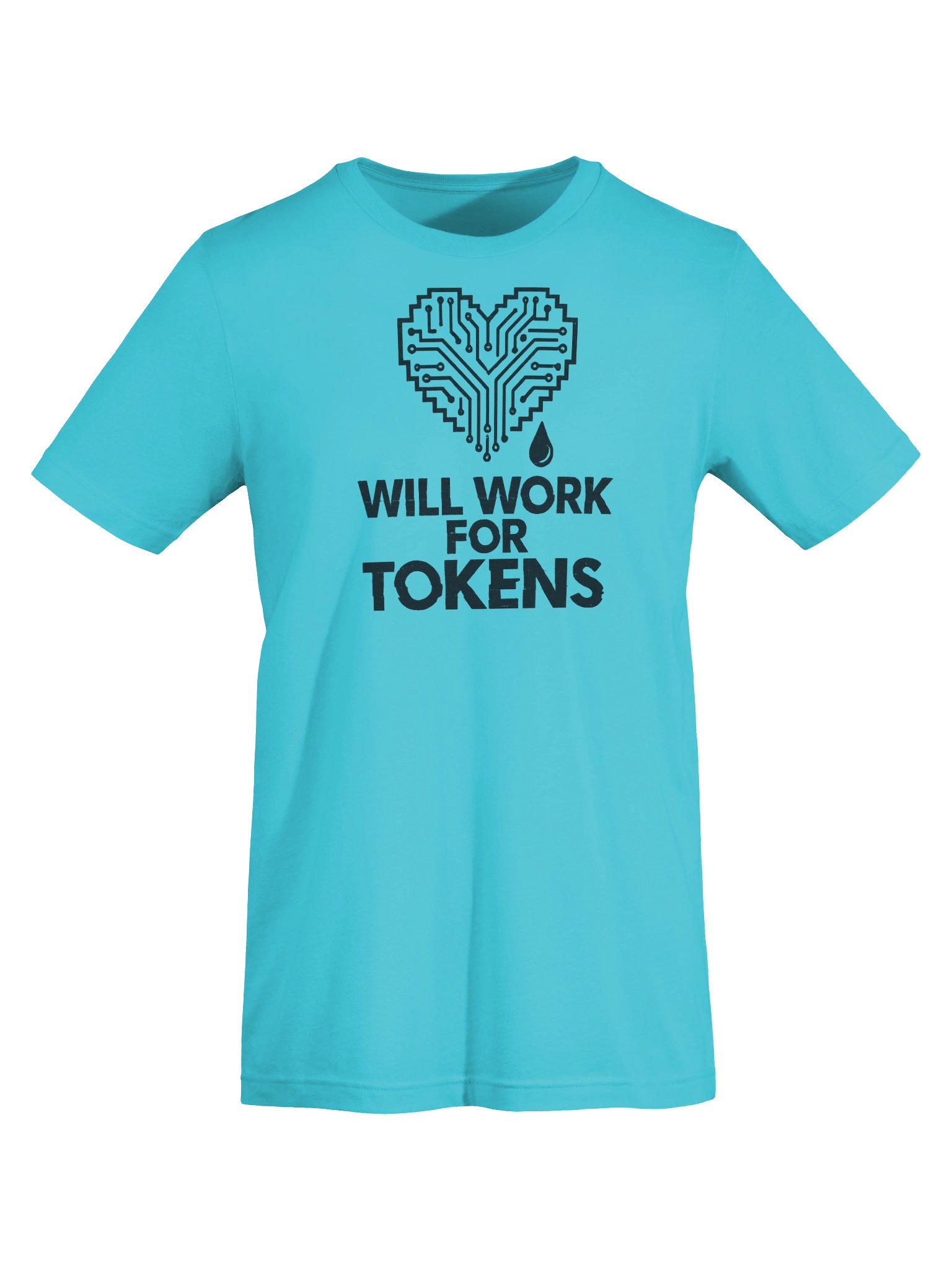 Will work for Tokens Canvas T-shirt  product image (7)